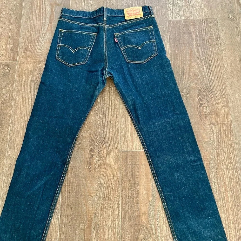 Levi's Dark Blue Straight Jeans